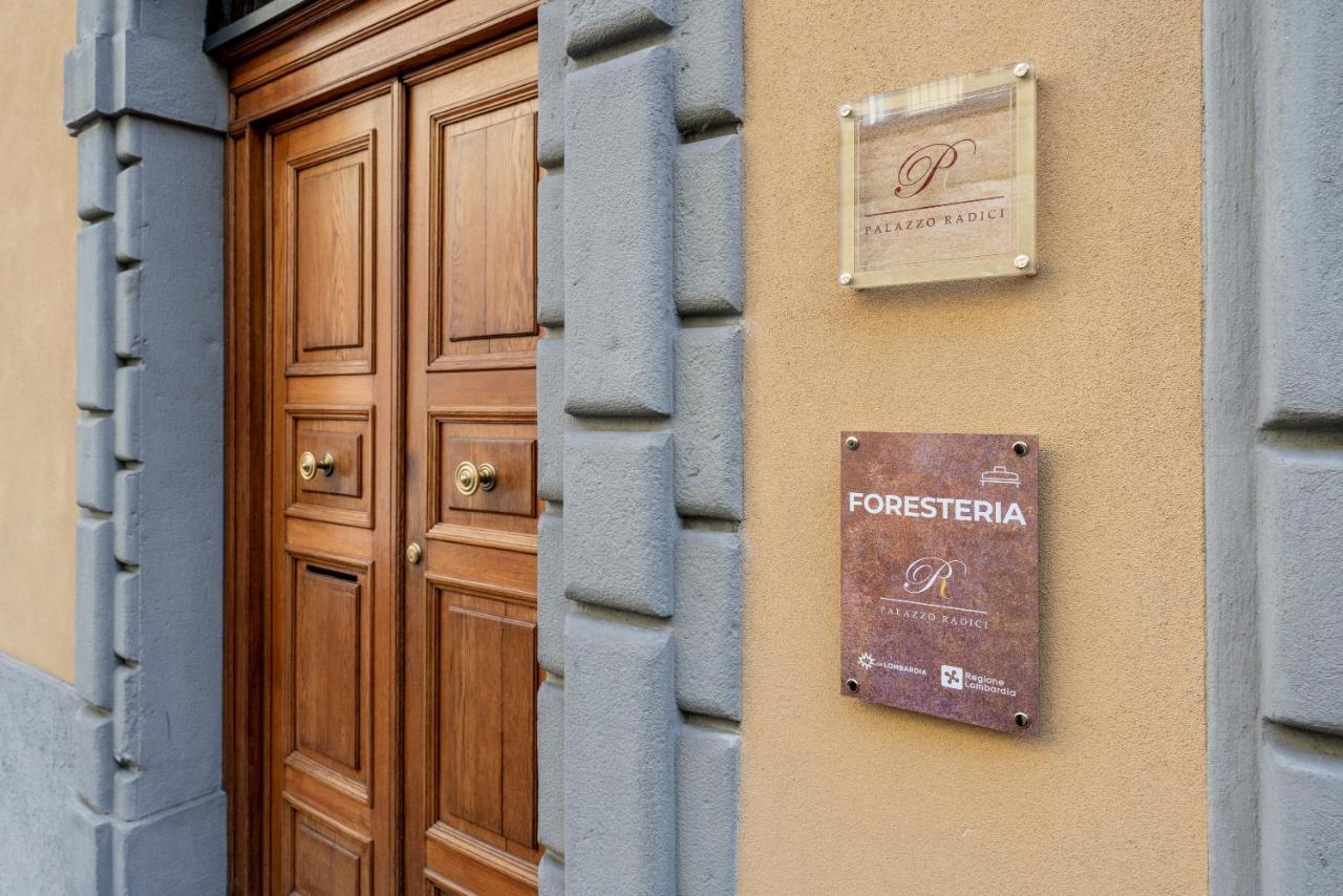 بيرغامو Foresteria Di Palazzo Radici المظهر الخارجي الصورة